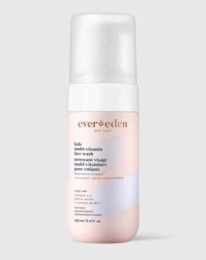 Evereden Kids Multi-Vitamin Face Wash - best face wash for kids with oily skin