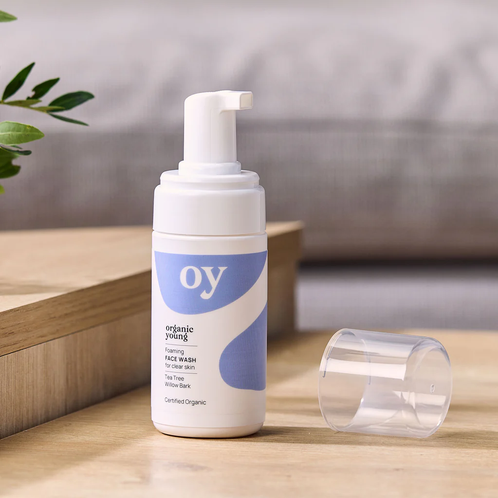 Green People Oy Clear Skin Foaming Face Wash - best face wash for kids with oily skin