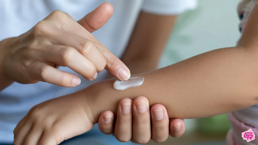 how to safely use natural skincare ingredients for kids with a patch test using aloe vera